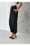 Women's Woven Pleated Balloon Pants - 3