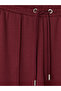 Özmarka New Season Burgundy Soft Touch Women's Sweatpants - 6