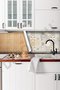 Code-269 Water Resistant Kitchen Bathroom Floor Marble Furniture Tile Adhesive Foil Covering - 7