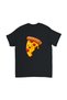Children's T-Shirt Pizza Slice Printed Round Neck Short Sleeve 100% Cotton Relaxed Fit Casual Wear Modern - 2