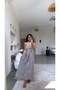 Purple Striped Gipeli Tiril Dress - 2