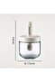 Two-piece telescopic seasoning container set, white - 5