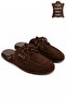 Vessia Women's Genuine Leather Suede Open-Back Beaded Detailed Loafer - 4