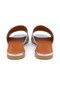 Lora Women's Single-Strap Patent Leather Textured Slippers - Stylish Everyday Slippers for Home and Outdoor Use - 5
