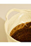 Beige Woven Grass & Paper Rope Planter with Waterproof Liner - L - 4