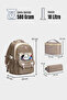 Relaxi̇on 1940 Triple Set Primary School Bag with Pen Holder and Lunch Bag Vi̇zon - 8