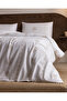 Victorie Single 100% Cotton Ranforce Printed Sheet and Duvet Cover Set - Beige - 3