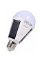 Solar LED Bulb, E27 IP 65, Portable Emergency LED Bulb with Hook (12W)