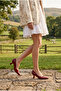 D5198 Women's Classic Heeled Shoes - 3