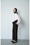 Women's Long Back-Tie Hijab Shirt with Six Drawstrings and Tie-Up at the Back - 6