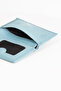Tiffy Genuine Leather Vertical Card Holder Wallet Baby Blue - 7