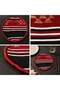 6 Pieces Handmade Anatolian Traces Kilim Fabric Supla Collection 27cm -4 - 2