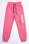 Girl's 4-Piece Double Pocket Printed Jogger Sweatpants - 3