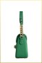 Lia Women's Hand and Shoulder Bag with Chain Buckle Accessories - Green - 3