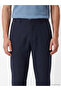 Lcw Vision Navy Blue Regular Fit Linen Blend Men's Trousers - 3