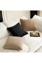 Foindtower Pack of 2 Textured Boucle Throw Pillow Covers Accent Solid Lumbar Pillow Cases Cozy Soft - 6