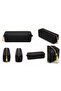Vegan Leather Zippered Pen Holder - 3