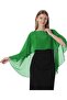 womens Chiffon Cape001 Pashmina Shawl - 2