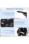 Black folding rear footrest pedals. - 4
