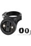 2 black navigation brackets for bike.