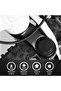 Matt black bike frame protection stickers. - 2