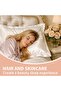 48 White Silk pillowcase x 74 cm 40 momme overlapping sections Hypoallergenic Anti-frizz Suitable sensitive skin Suitable both winter summer - 3