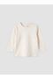 Lcw Baby Pink Crew Neck Embroidered Baby Girl Quilted Dress - 5