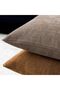 Pack of 2 Soft Textured Throw Decorative Pillow Covers Square Accent Solid Cushion Cover - 5