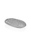 Bamboo Nickel Look Decorative Oval Tray 35X22 cm Presentation Organizer - 4