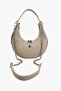 67-7143 Women's Black Sand Crossbody Bag