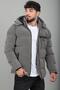 Nova Winter Inflatable Coat with Crested Snap Fasteners Pldp 3007_50452