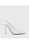 Plain White Women Sandals