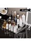 4 Tier Acrylic Perfume Organizer Stand Makeup Skincare Display Rack Countertop Clear Anti Fall - 2