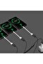 كابل USB متعدد المنافذ، 3 في 1 USB 2.0 ذكر إلى 3 منافذ USB أنثى، كابل مزامنة البيانات والشحن، USB متعدد - 3