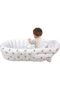 Inflatable Bathtub Infant Foldable Portable Ergonomic Support Seat | Child Bath Tub Outdoor Summer W - 6