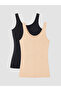 Lcw Dream Pink U-Neck Women's Undershirt 2-Pack - 6