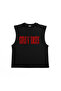 Guns N' Roses Illusion Printed Black Zero Sleeve Tshirt