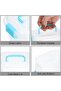 Clear Plastic Storage Containers, Small Organizer Boxes with Lids & Handles, 4.5x3.3x2.7 Inch Portab - 4