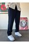 Relax Fit Fitted Lace-Up Linen Trousers - 2