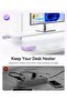 وصلة تمديد كهربائية بقوة 20 واط مع منافذ USB، مقبس تمديد ثنائي المنافذ مع منفذين USB-C ومنفذين USB-A، طول 1.6 متر - 4