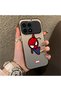 Poco F8 Pro 5g Compatible Silicone Edge Hard Back Case Couple Phone Case Spider Man Patterned - 3