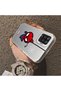 Samsung Galaxy A12 Compatible Silicone Edge Hard Back Case Couple Phone Case Spider Man Patterned - 4