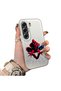 Tecno Camon 40 Pro 5g Cm7 Compatible Silicone Edge Hard Back Case Couple Phone Cover Spiderman Pattern