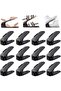 Shoe Slots Organizer, Adjustable Shoe Stacker Storage Space Saver, Double Deck Shoe Rack Holder for