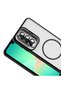 Galaxy A17 Case with Camera Stand, Magsafe Supported, Transparent Back, Silicone - 3