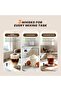 Handheld Milk Frother with 3 Interchangeable Heads, Portable Drink Mixer | Multi-Purpose Stirrer: Mi - 2