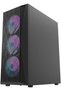 DK352 PLUS ATX/MATX/ITX, Gaming PC Case, 4 ARGB Fans, Up to 360mm Radiator, Up to 330mm GPU, Black - 3