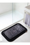 Jute Plush Non-Slip Base Washable Bathroom Kitchen Door Mat 40X60 cm - 6