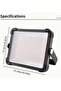 2.5m Stand Flashlight, 180W, Electric & Solar Powered, 8800mAh Battery, Multifunctional Work Light with Adjustable Stand DX2332 - 5