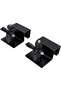 360 Degree Adjustable Solar Panel Gutter Mount for Ring Black Aluminum Alloy Installat
